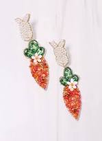 Caroline Hill- Bunny and Carrot Earrings