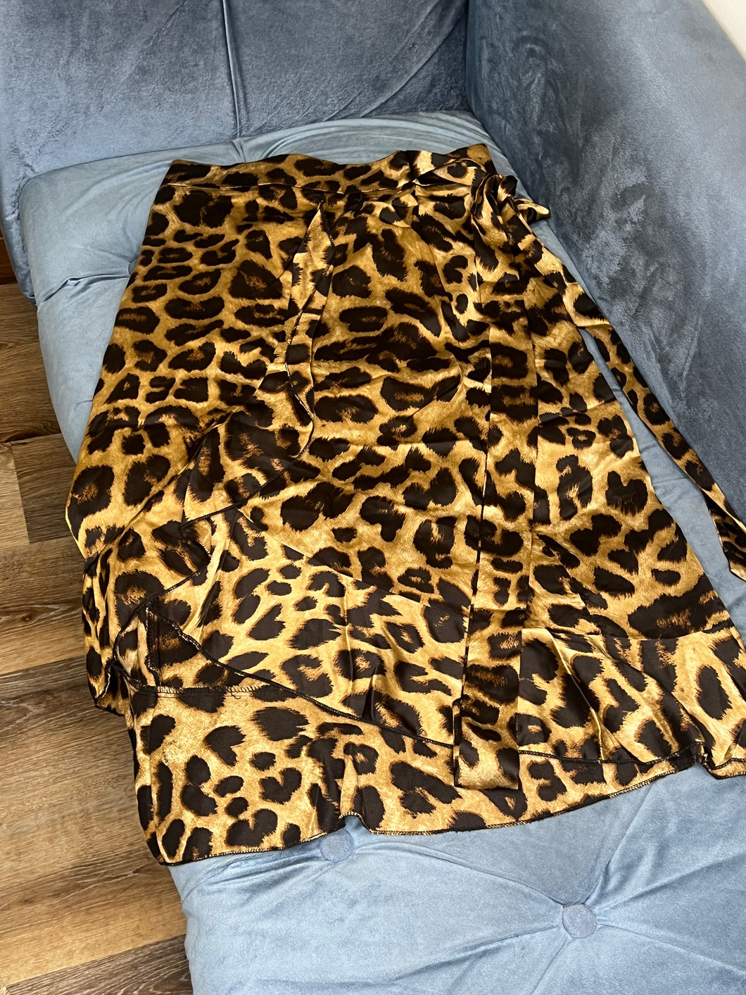 Dark Brown Cheeta Skirt