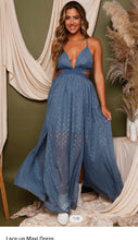 Load image into Gallery viewer, Lace Up Maxi Dress
