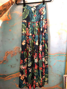 Two Piece Tropical Vacation Dress