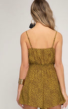 Load image into Gallery viewer, Woven Leopard Print Romper
