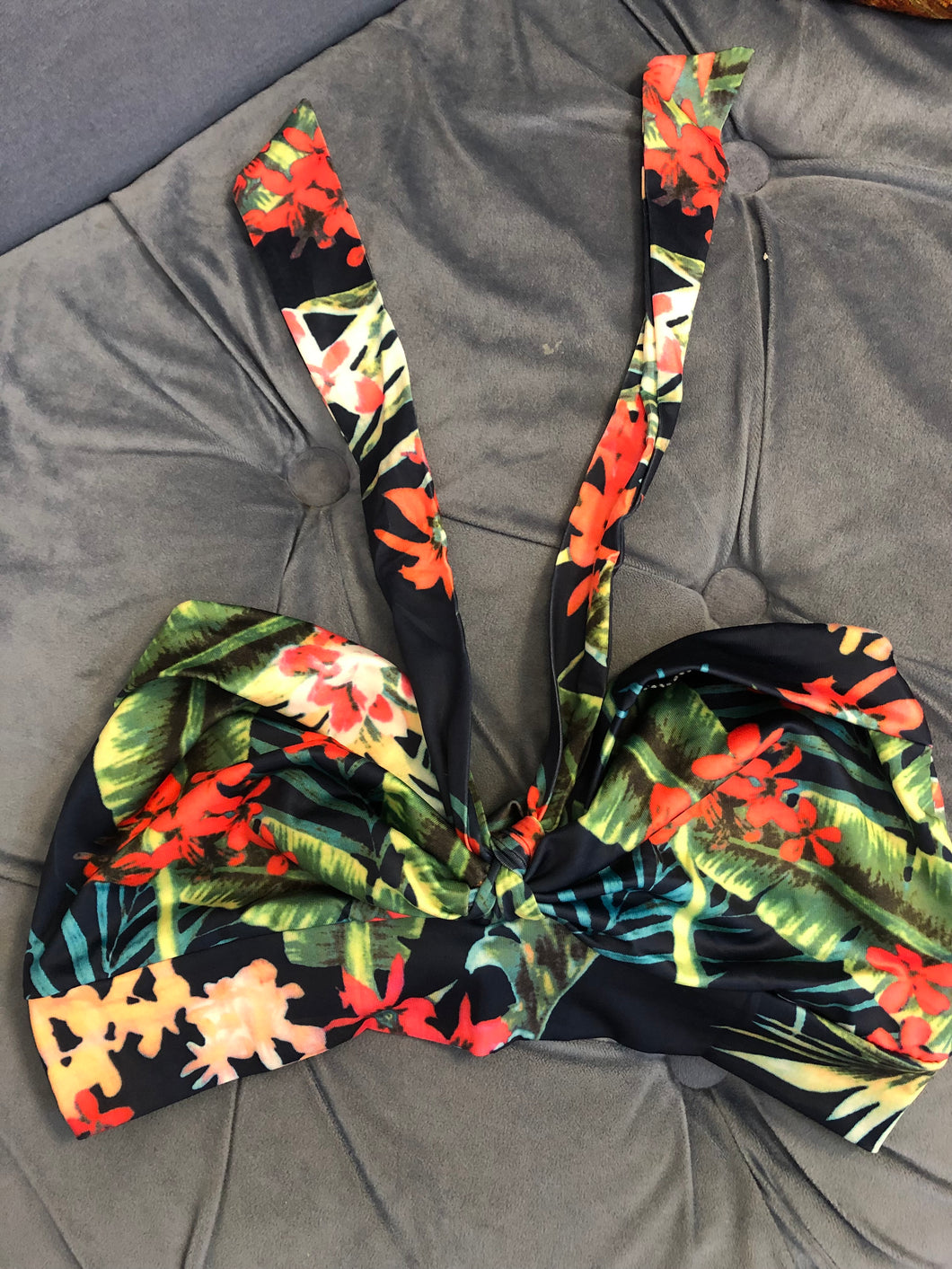 Two Piece Tropical Vacation Dress